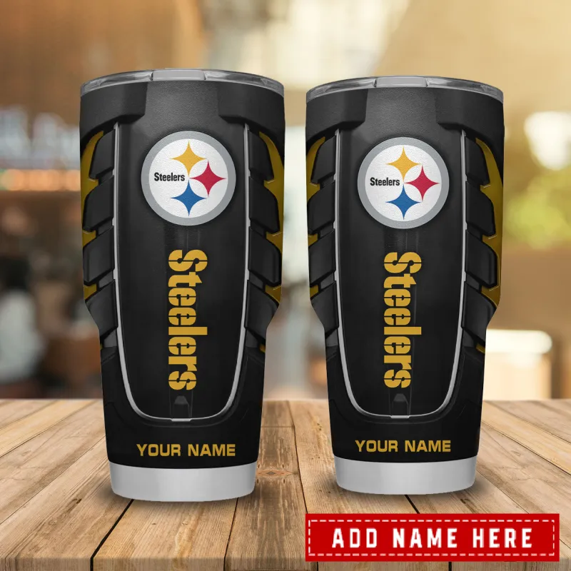 Pittsburgh Steelers Personalized Tumbler