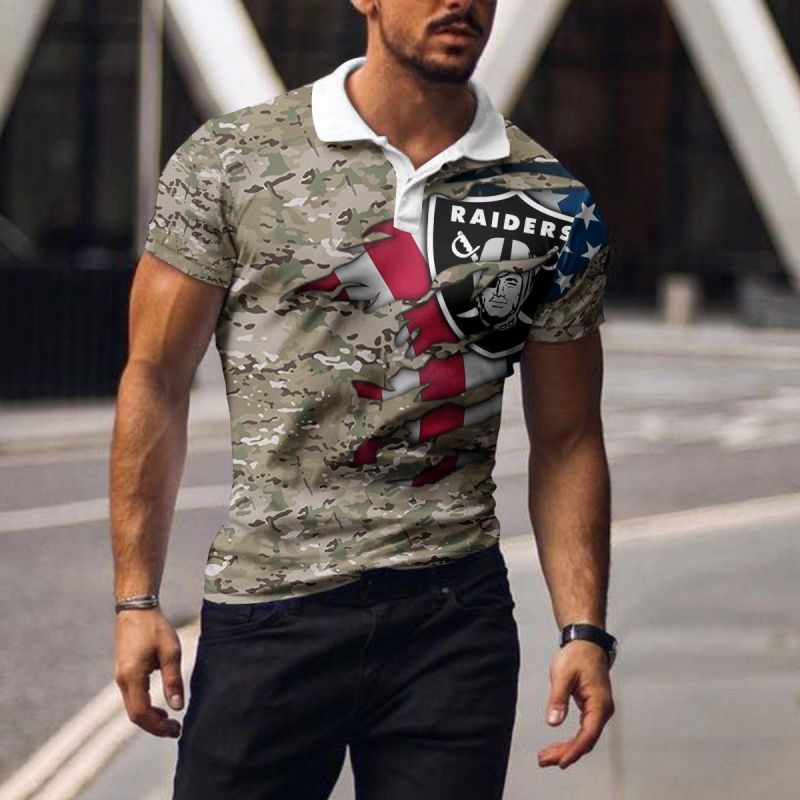 Las Vegas Raiders Polo T-shirt 031