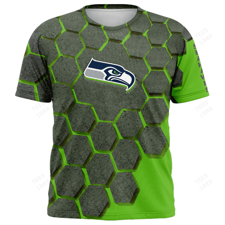 Seattle Seahawks Sweater Back View
