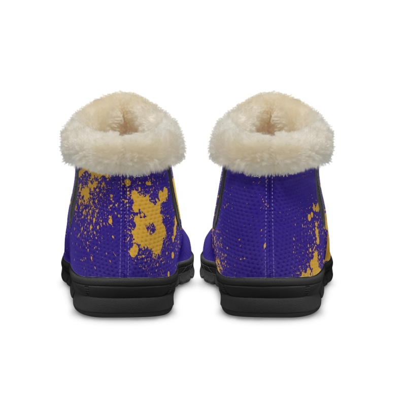 Baltimore Ravens Comfy Winter Snow Boots Image 8