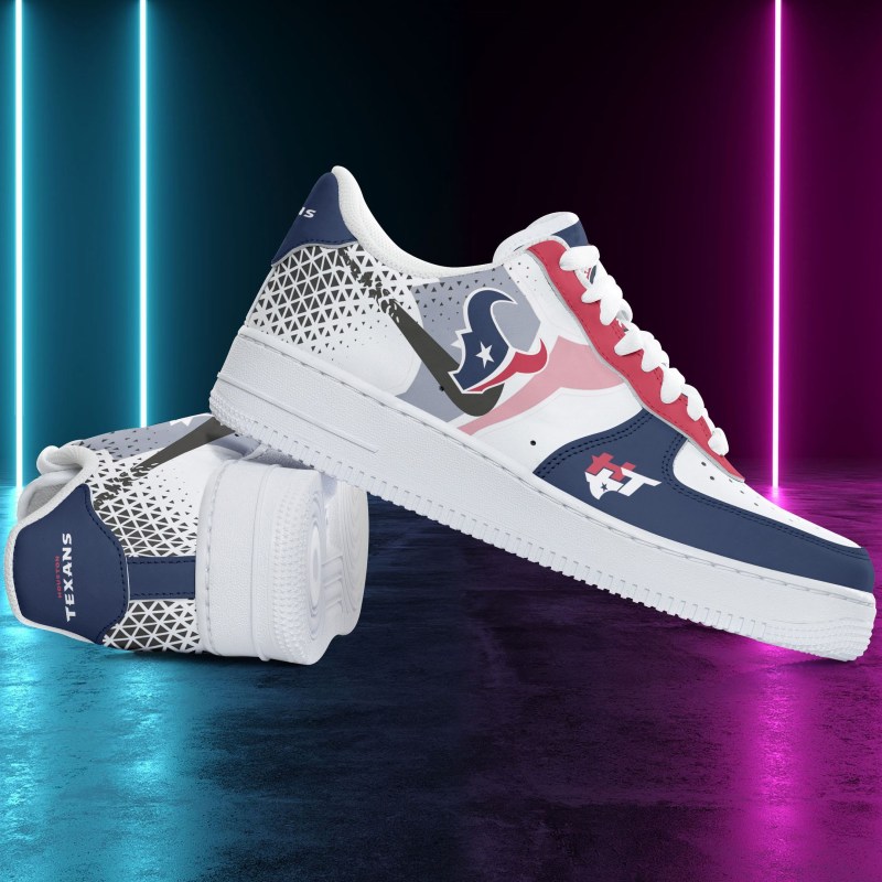 Houston Texans AF1 Shoes Detail