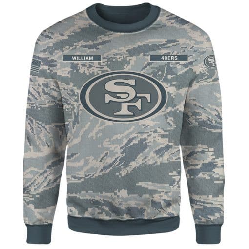 San Francisco 49ers Personalized Sweater Image 8