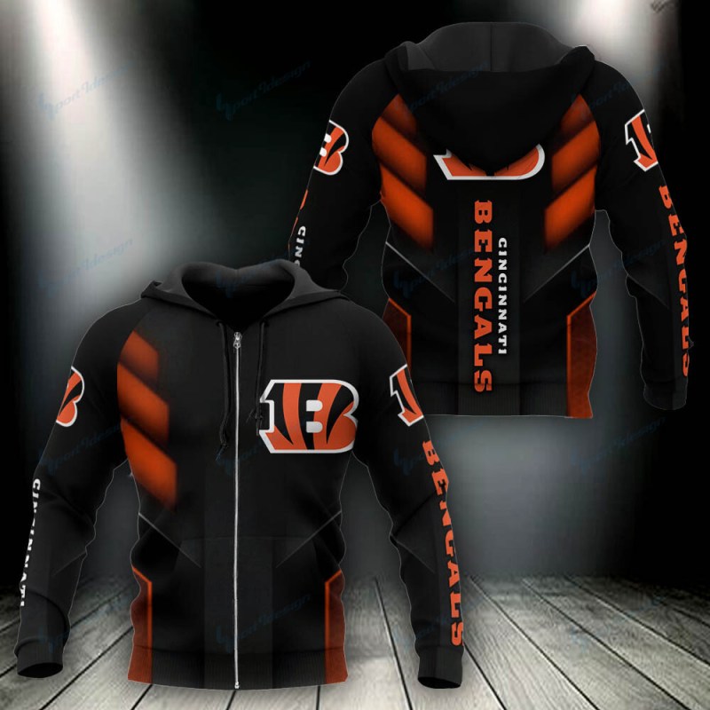Cincinnati Bengals Hoodie Back