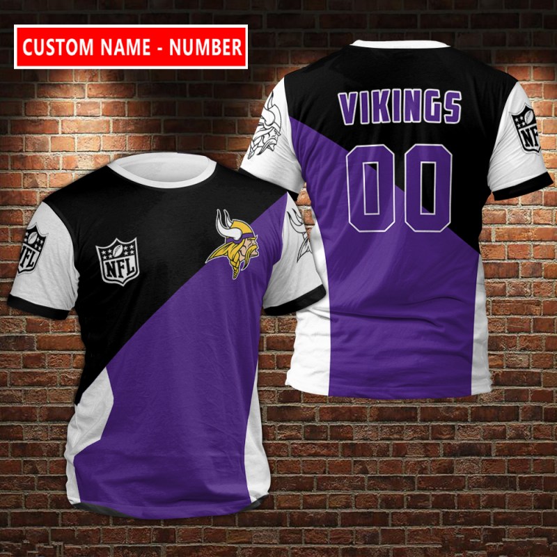 Minnesota Vikings Personalized T-Shirt