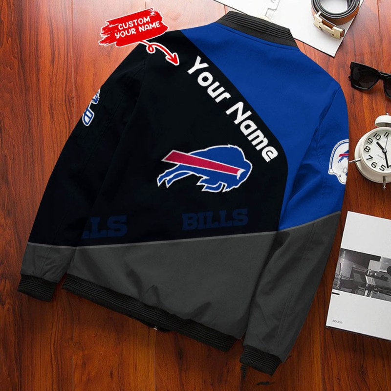 Buffalo Bills Bomber Jacket Details