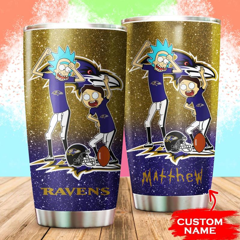 40 Oz Baltimore Ravens Tumbler