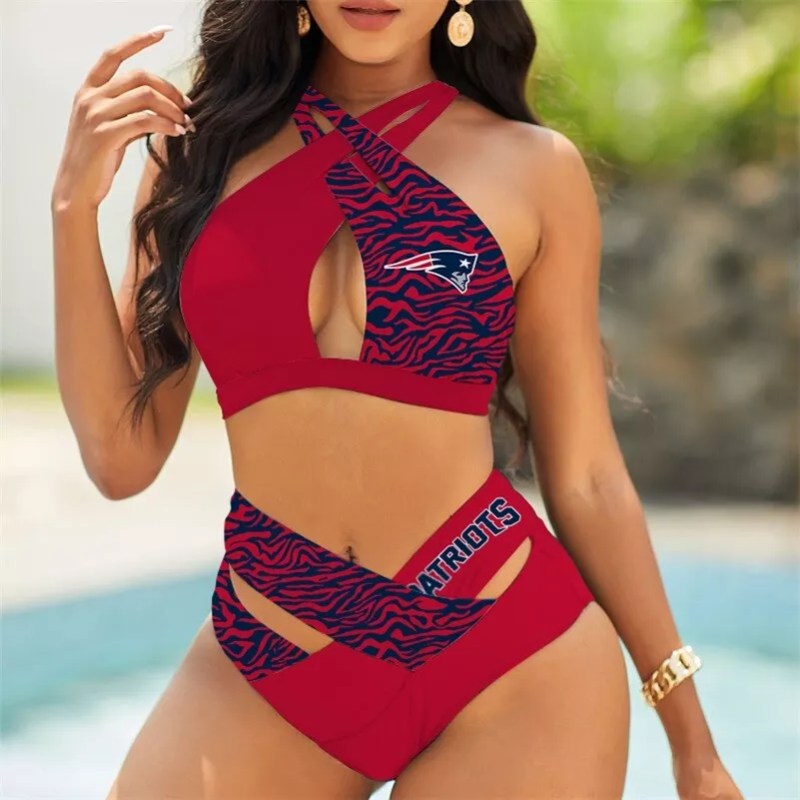New England Patriots Women's Bikini Swimsuit