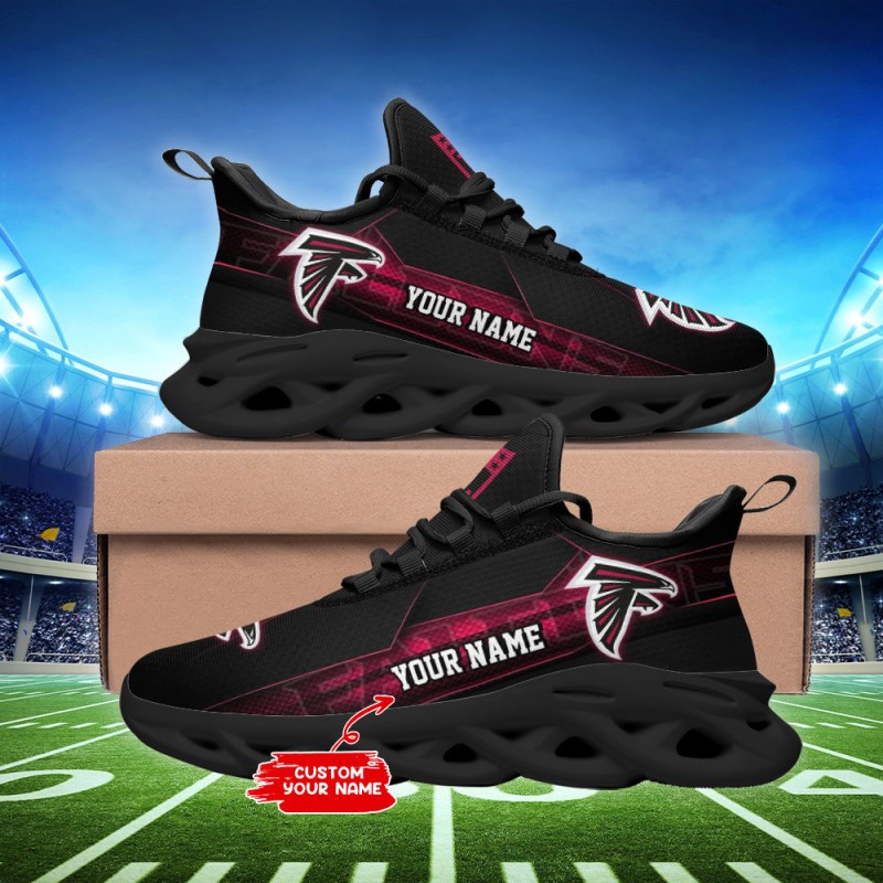 Atlanta Falcons Personalized Yezy Running Sneakers