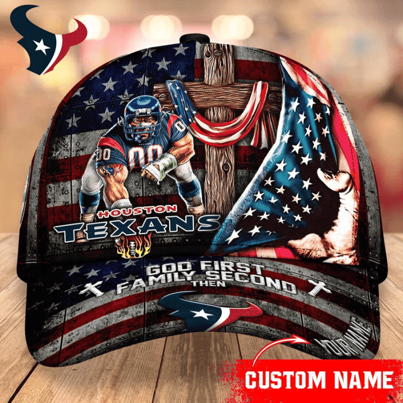 Houston Texans Personalized Classic Cap