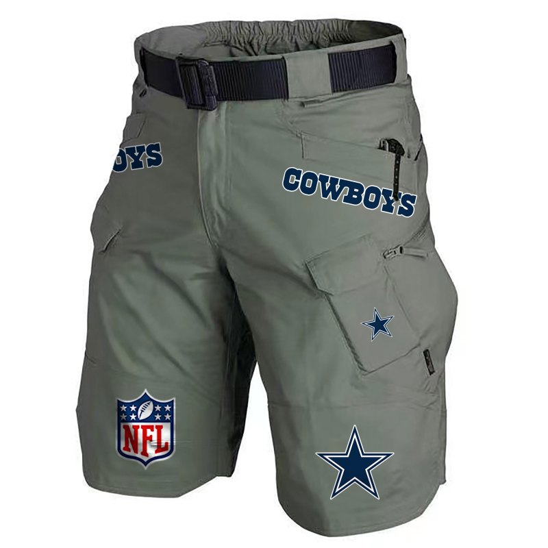 Army Green Dallas Cowboys Shorts