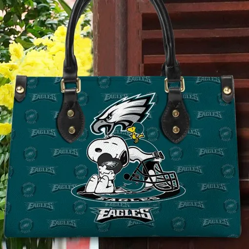Philadelphia Eagles Hand Bag - Side View