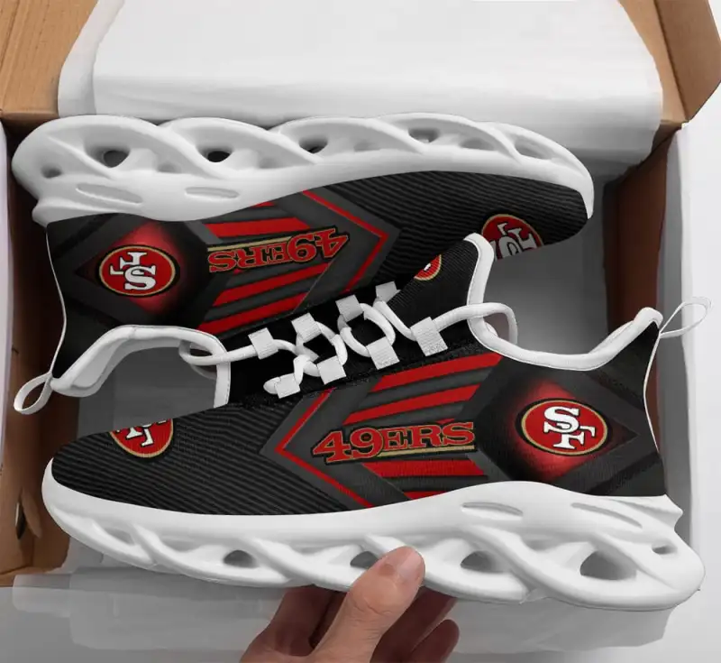 San Francisco 49ers Yezy Running Sneakers