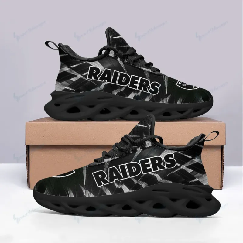 Las Vegas Raiders Yezy Running Sneakers Style