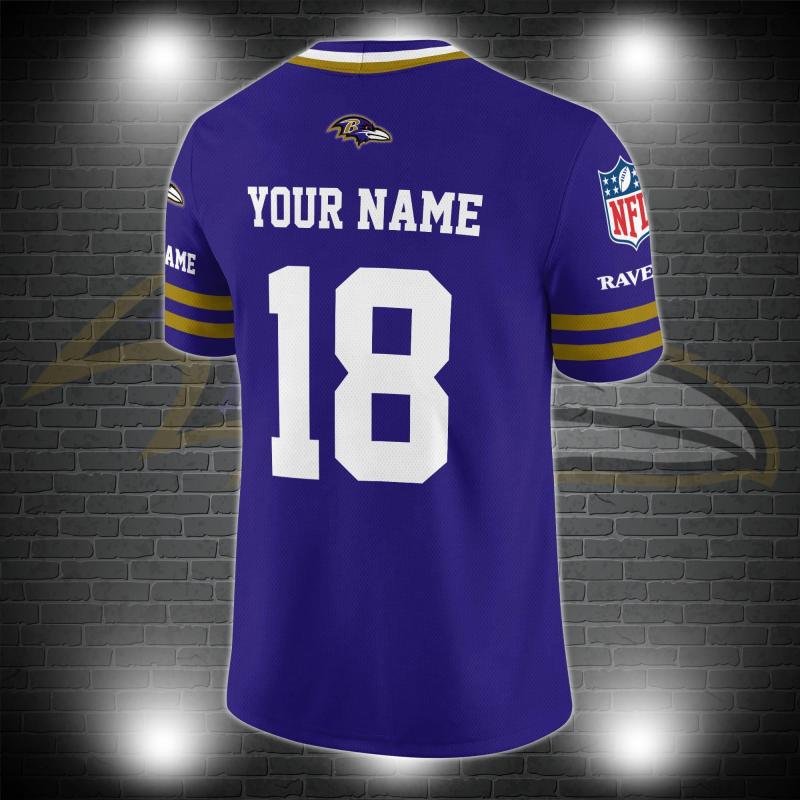 Baltimore Ravens V-neck Jersey 3