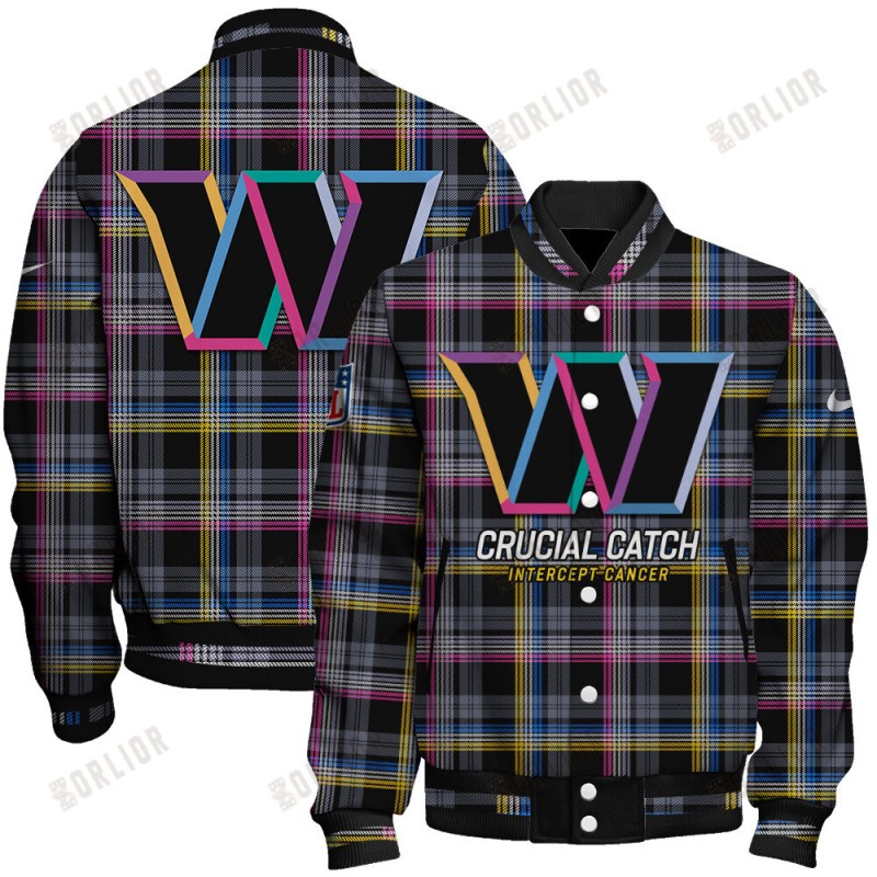 Washington Commanders Varsity Jacket
