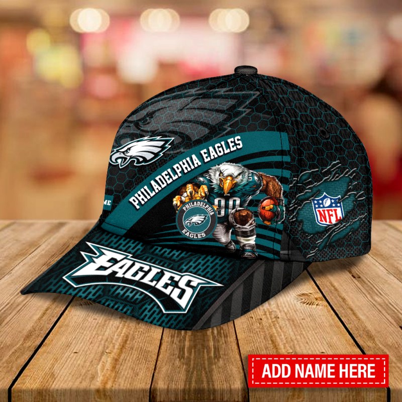 Philadelphia Eagles Cap - Custom Name.