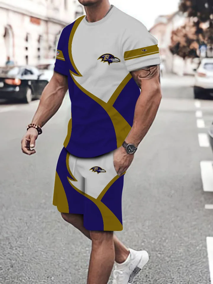 Baltimore Ravens T-shirt and Shorts