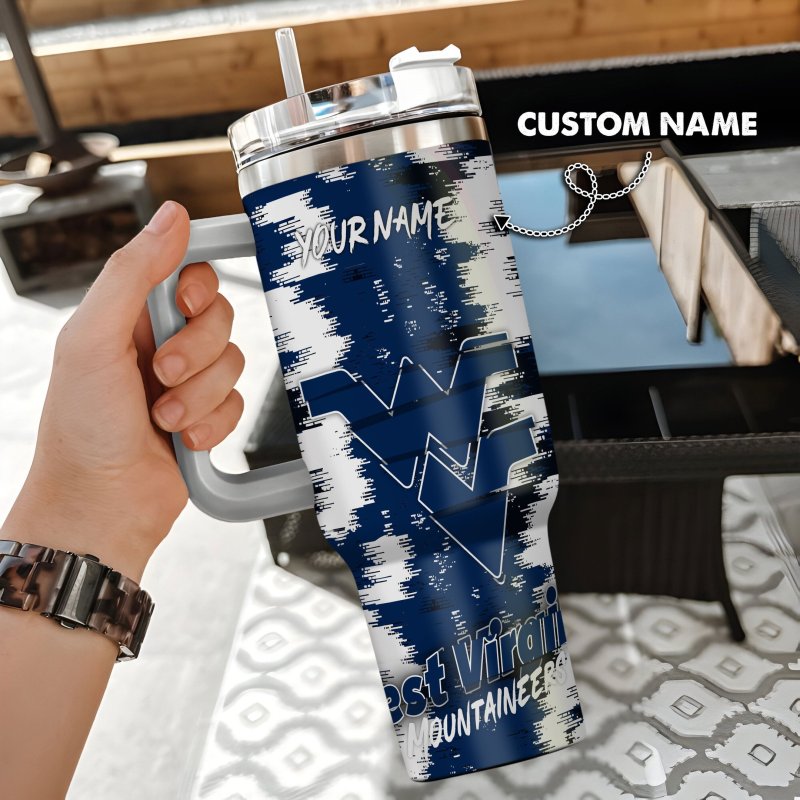 West Virginia Mountaineers Tumbler