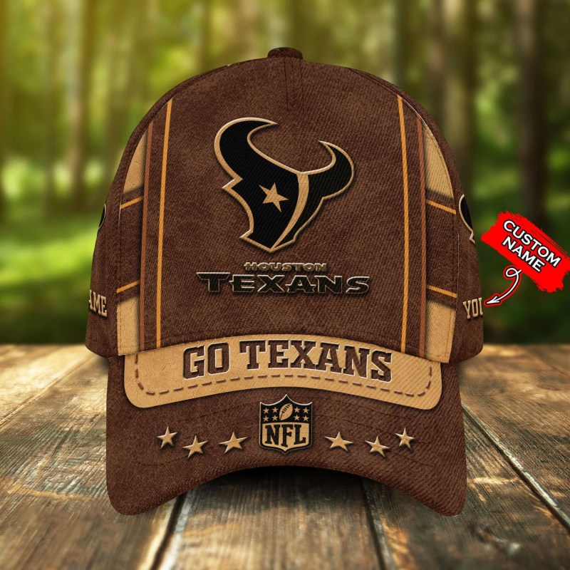 Houston Texans Personalized Classic Cap