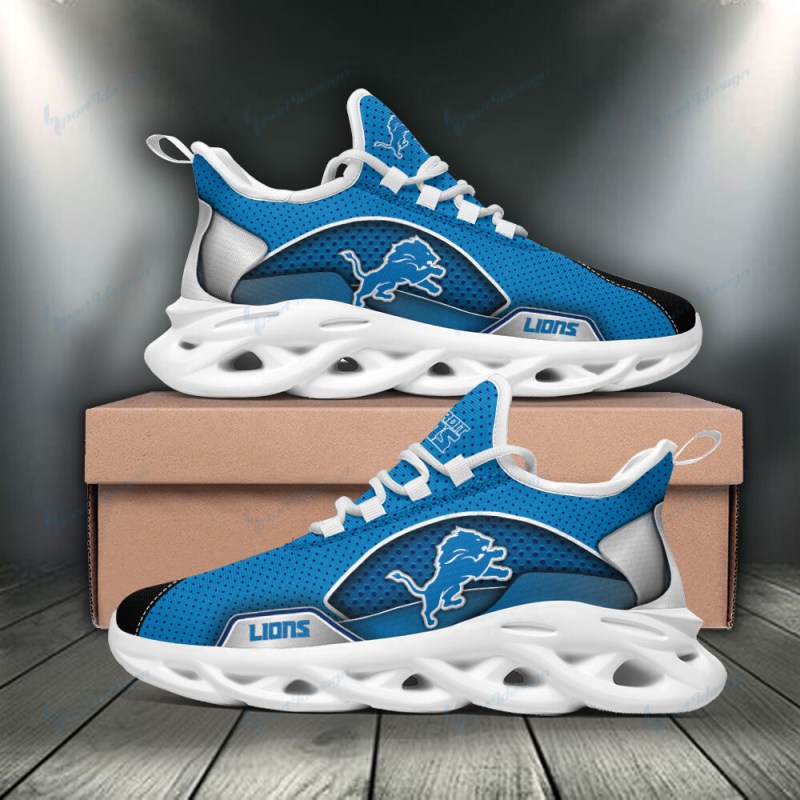 Detroit Lions Yezy Running Sneakers