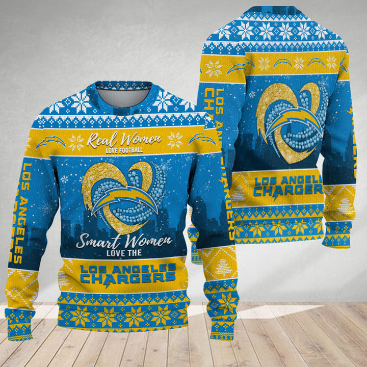 Los Angeles Chargers Ugly Christmas Sweater