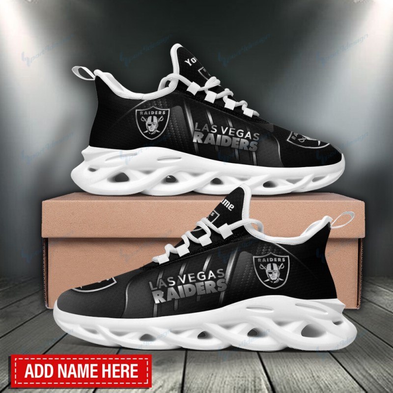 Las Vegas Raiders Personalized Sneakers