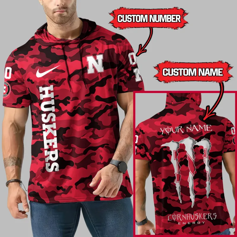 Back of Nebraska Cornhuskers Hoodie