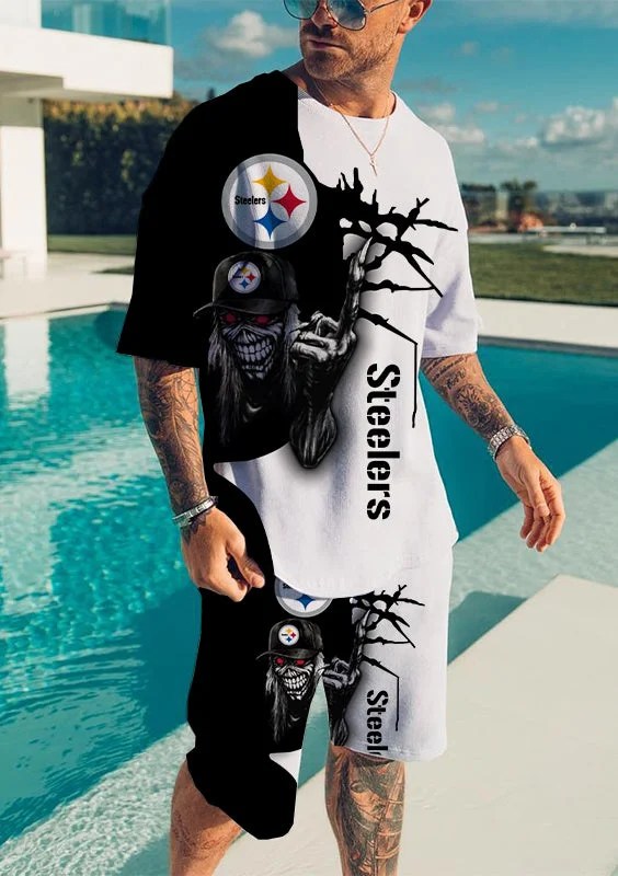 Pittsburgh Steelers T-shirt and Shorts