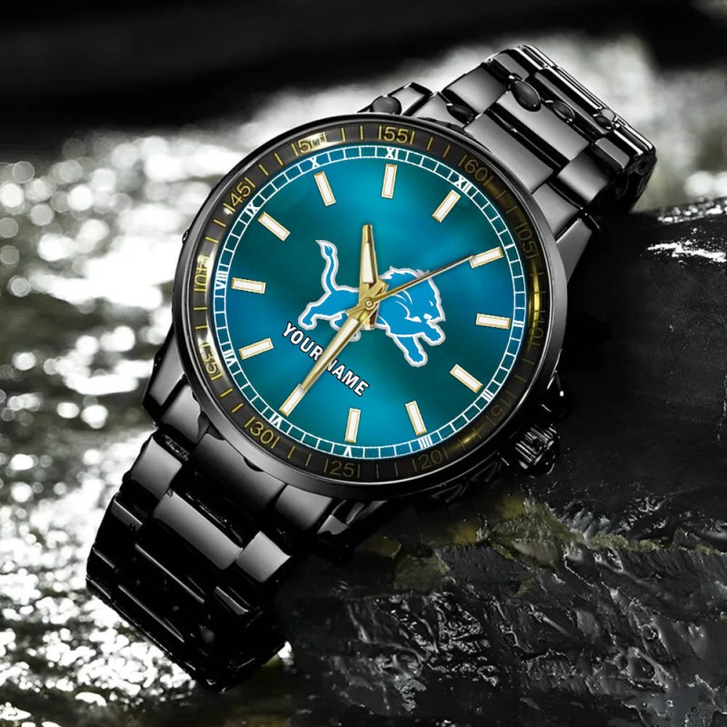 Detroit Lions NFL Fashion Watch Side View