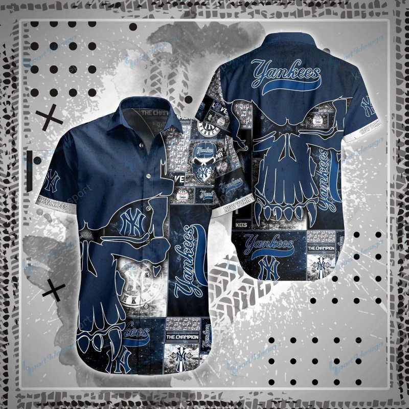 New York Yankees Shirt and Shorts BG62 - Image 1