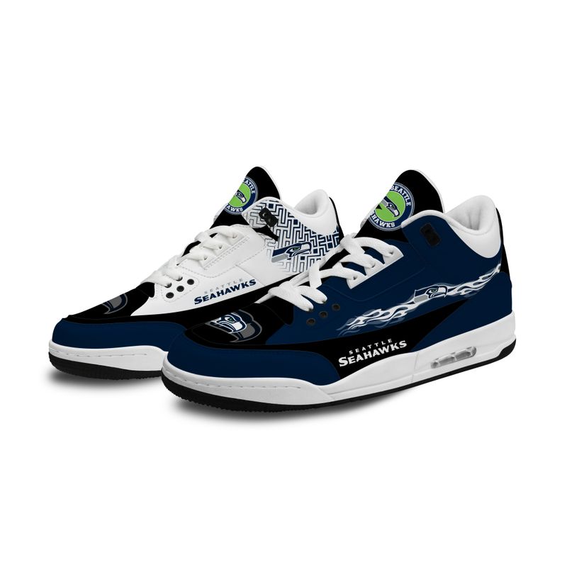 Seattle Seahawks JD03 Shoes Side View