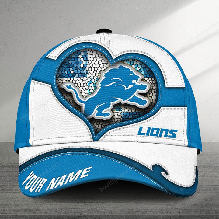 Detroit Lions Personalized Classic Cap