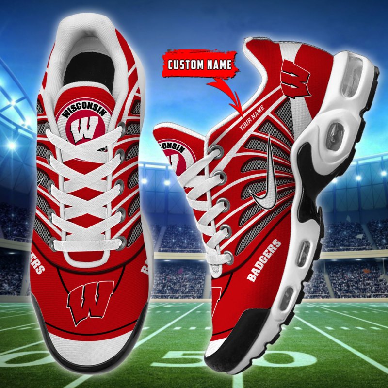 Wisconsin Badgers Youth Sneakers