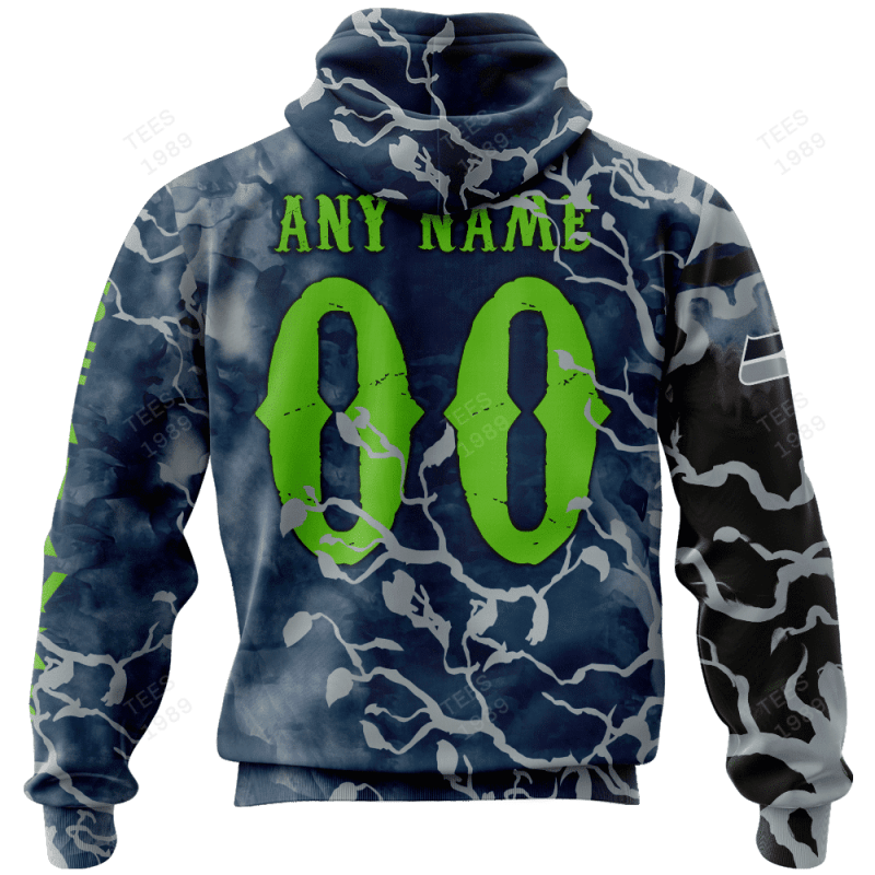 Seattle Seahawks All Over Printed Sweater