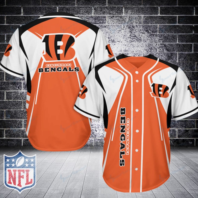 Cincinnati Bengals Baseball Jersey