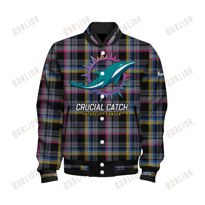 Miami Dolphins Unisex Varsity Jacket