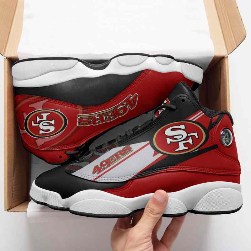 San Francisco 49ers Air JD13 Sneakers