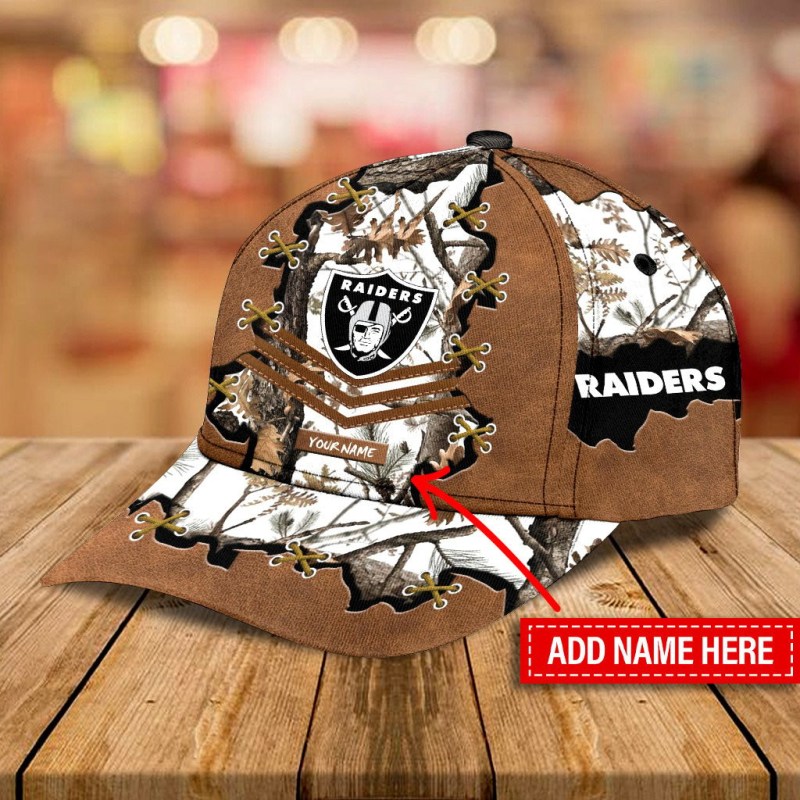 Las Vegas Raiders Personalized Classic Cap