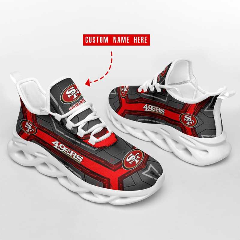 San Francisco 49ers Yezy Running Sneakers
