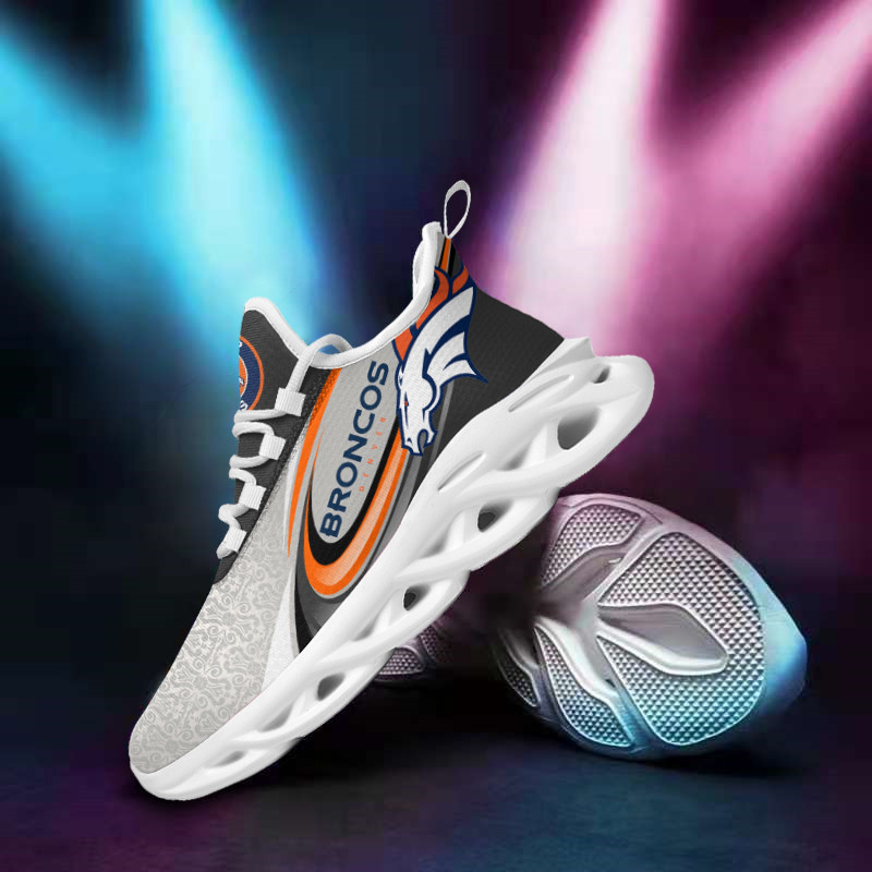 Denver Broncos Sneakers Back View