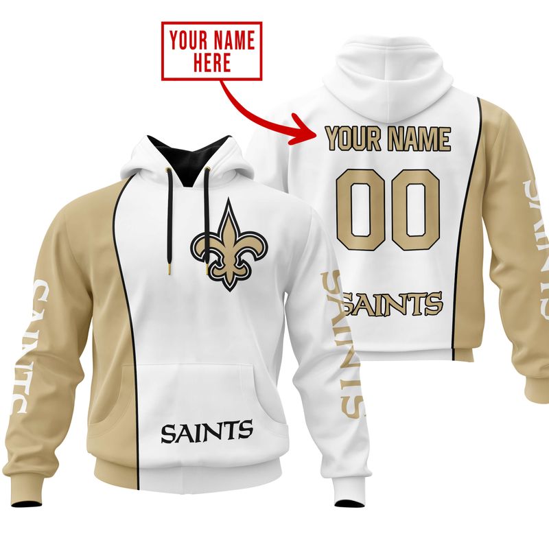 New Orleans Saints Personalized Hoodie