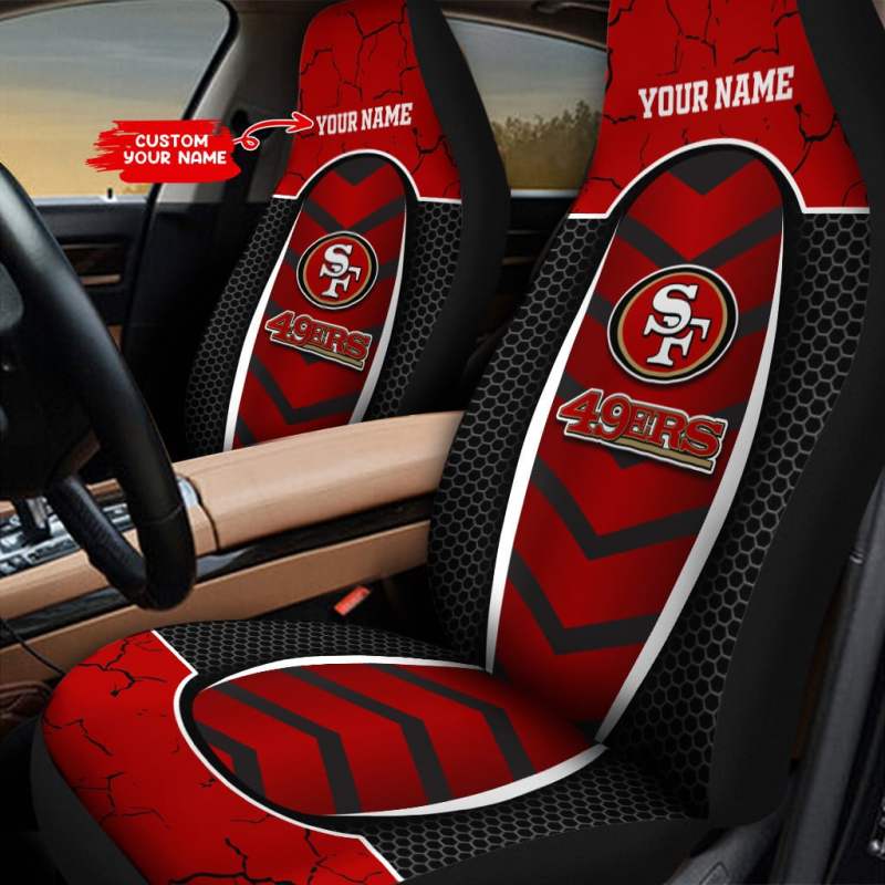 San Francisco 49ers Personalized Car Seat Covers