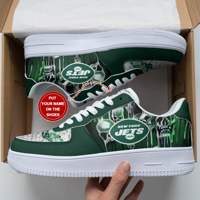 Custom New York Jets AF1 Shoes