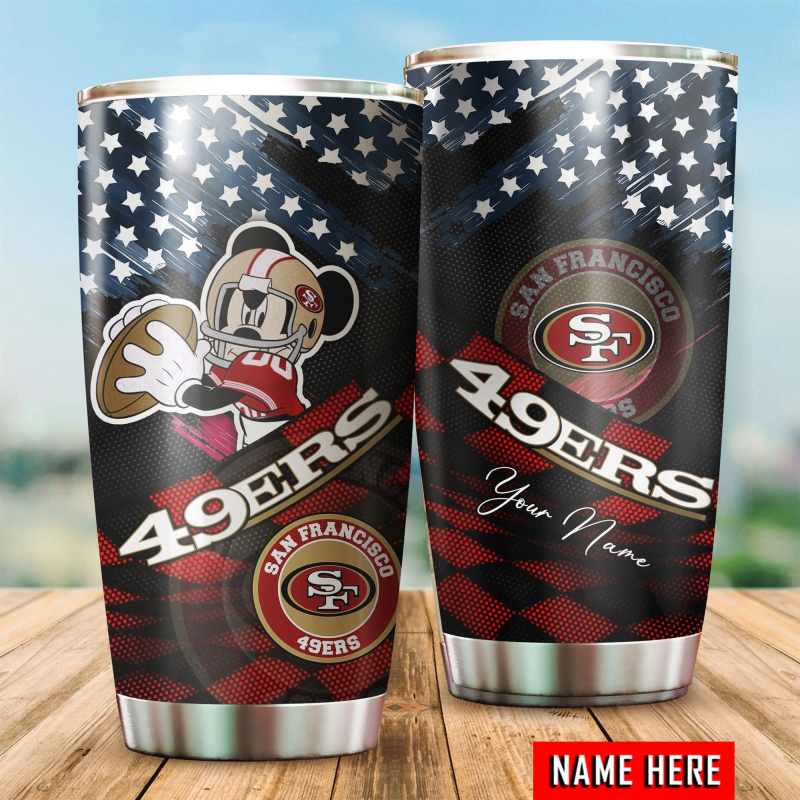 San Francisco 49ers Personalized Tumbler