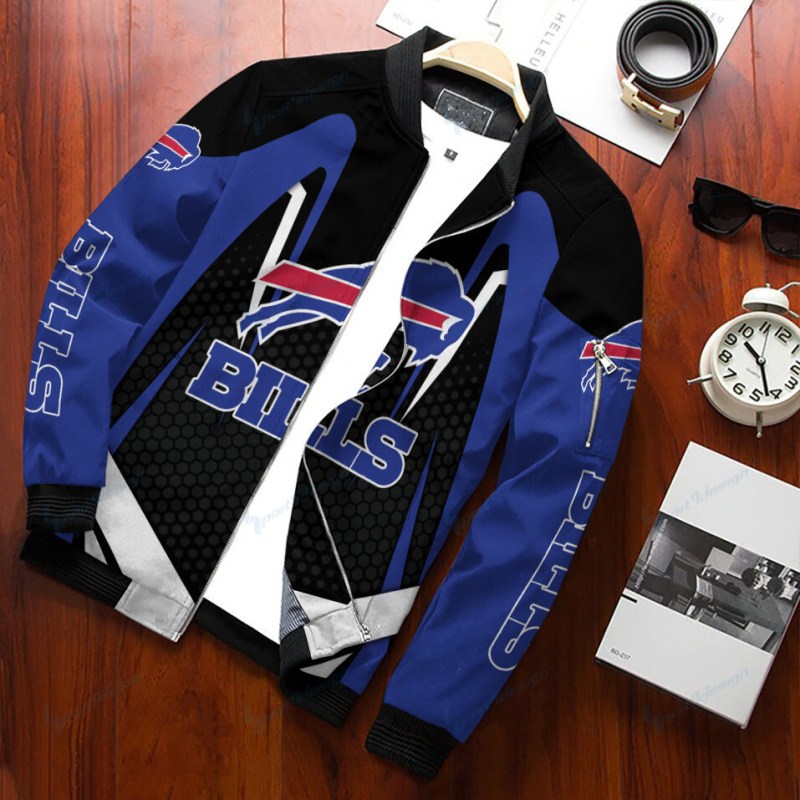 Buffalo Bills Bomber Jacket Back