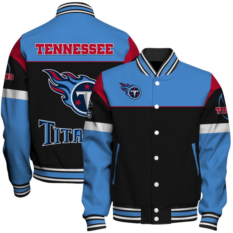 Tennessee Titans Unisex Team Spirit Varsity Jacket