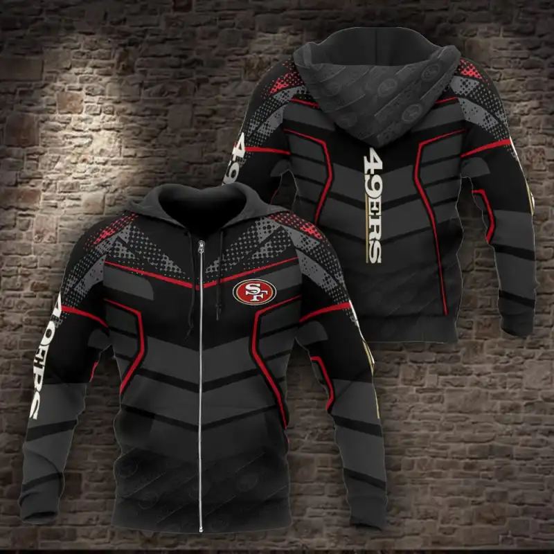 San Francisco 49ers Hoodie Detail