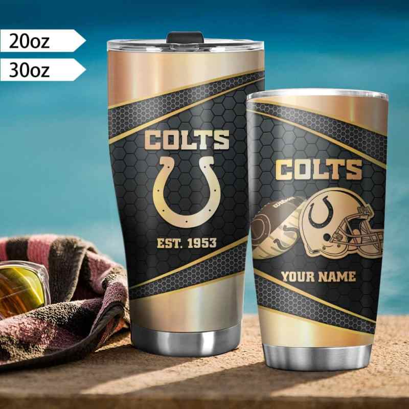 Indianapolis Colts Personalized Tumbler 40 Oz