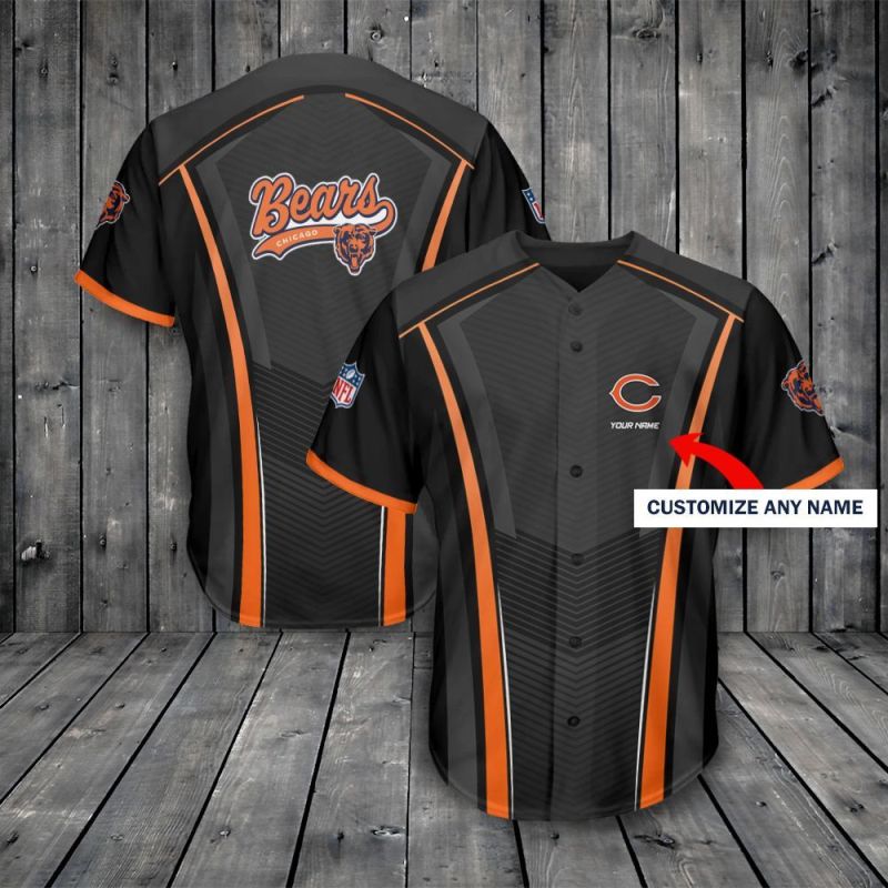 Chicago Bears Baseball Jersey