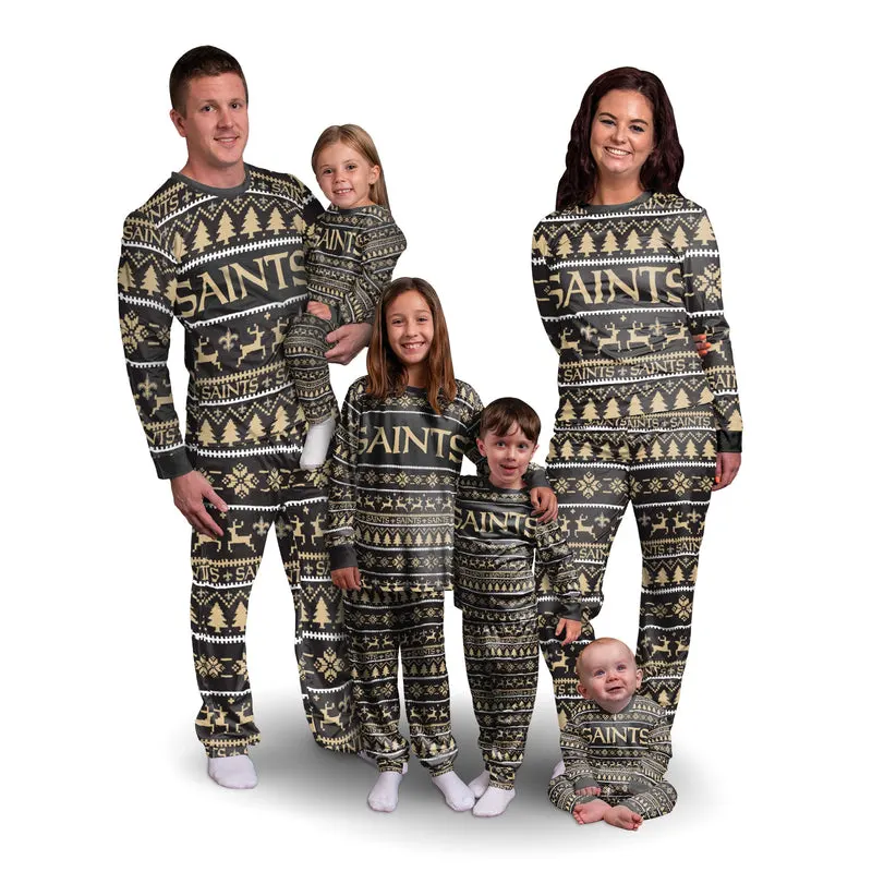 New Orleans Saints Family Pajamas